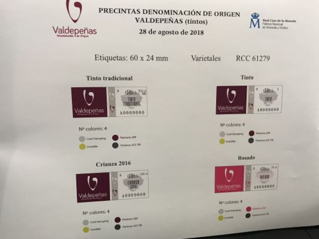 Las nuevas contraetiquetas de la DO Valdepeñas, presentadas en 2018