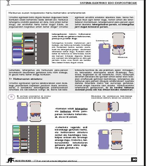 La banda explica que el que activa el mando a distancia nunca debe colocarse a la par del coche sino del objetivo para no fallar.