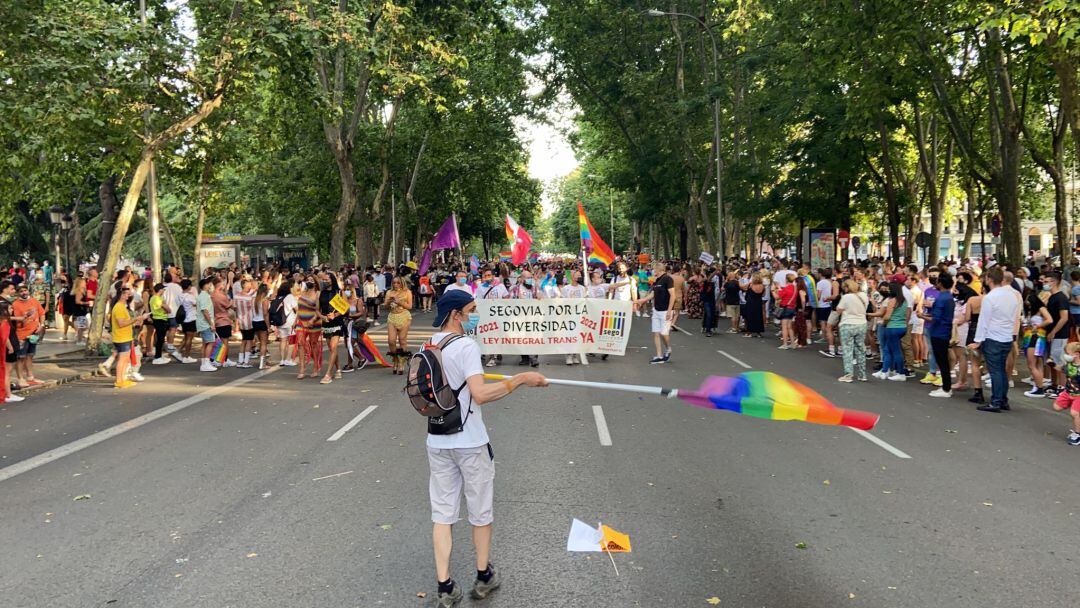 Los organizadores de la manifestación calculan la asistencia de unas 25.000 personas