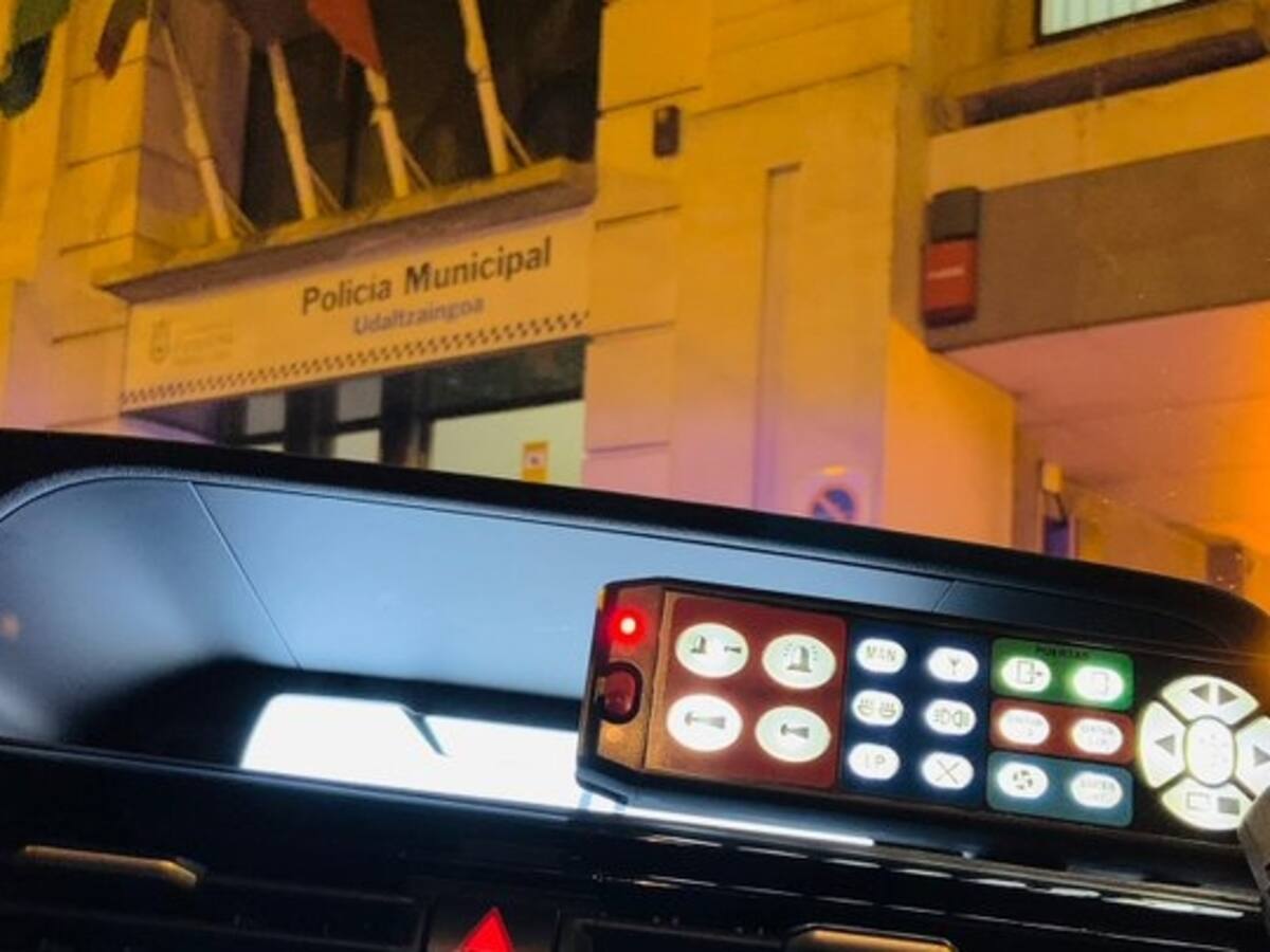 Seguridad en el barrio de San Jorge en Pamplona