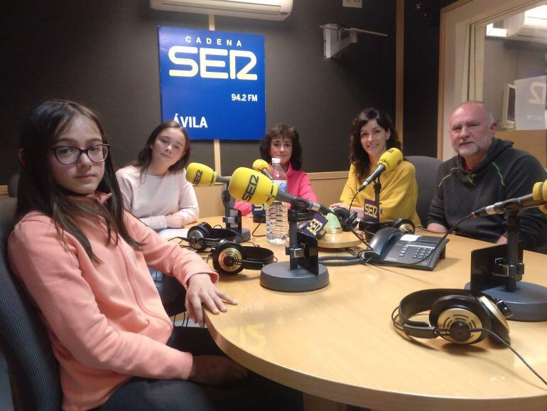 Silvia Burguillo,  Zoe Martín, Maria del Carmen Elena, Ruth López y Carlos del Solo