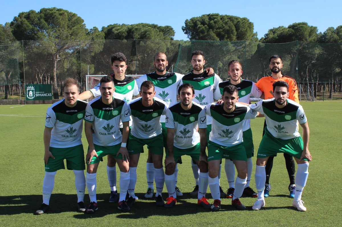 Un once inicial del equipo