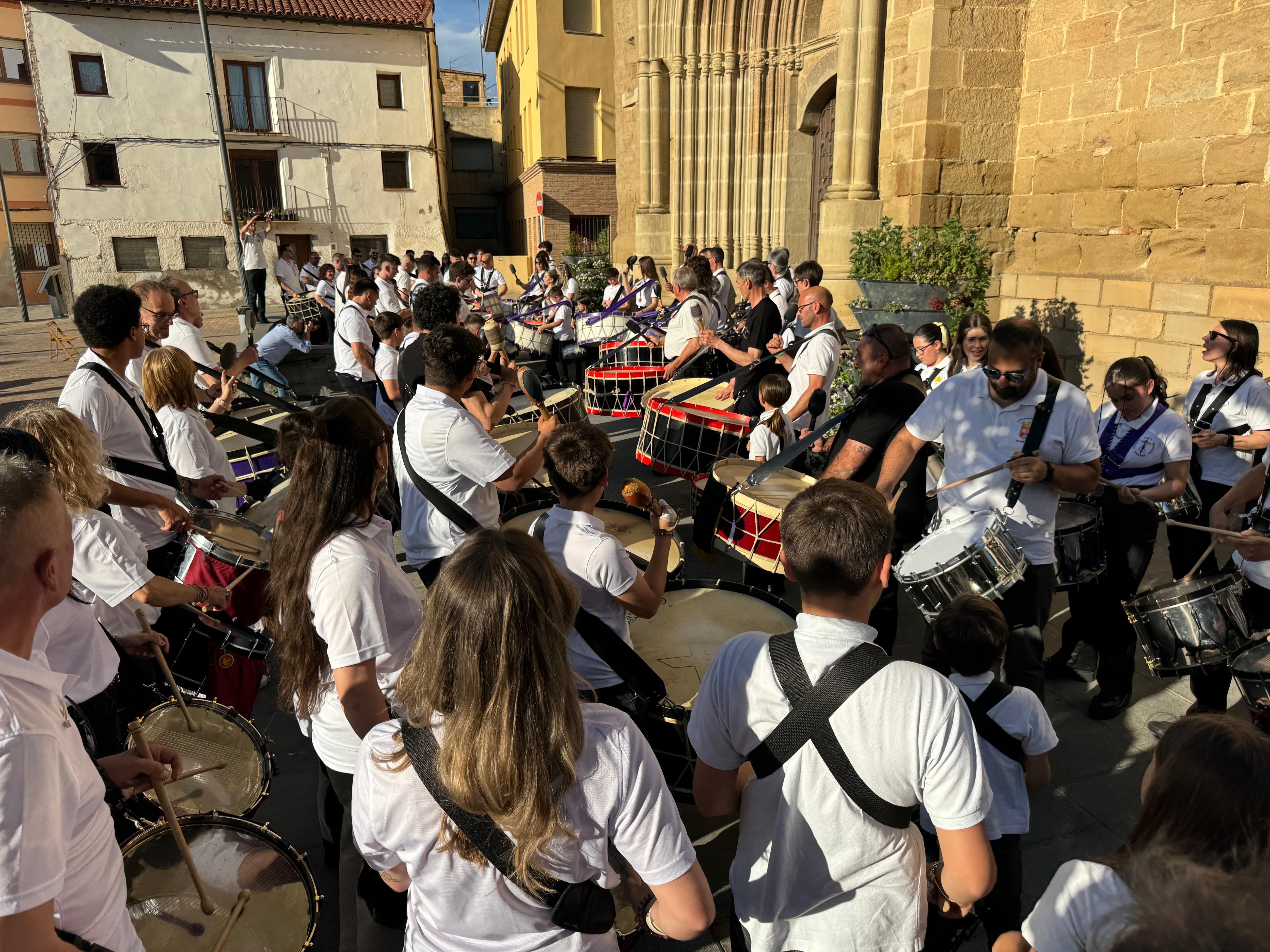 IX edición de la Tamborrada Villa de Binéfar