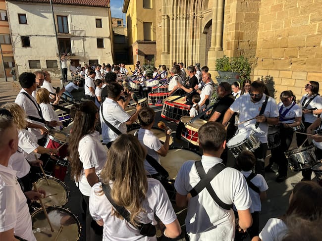 IX edición de la Tamborrada Villa de Binéfar