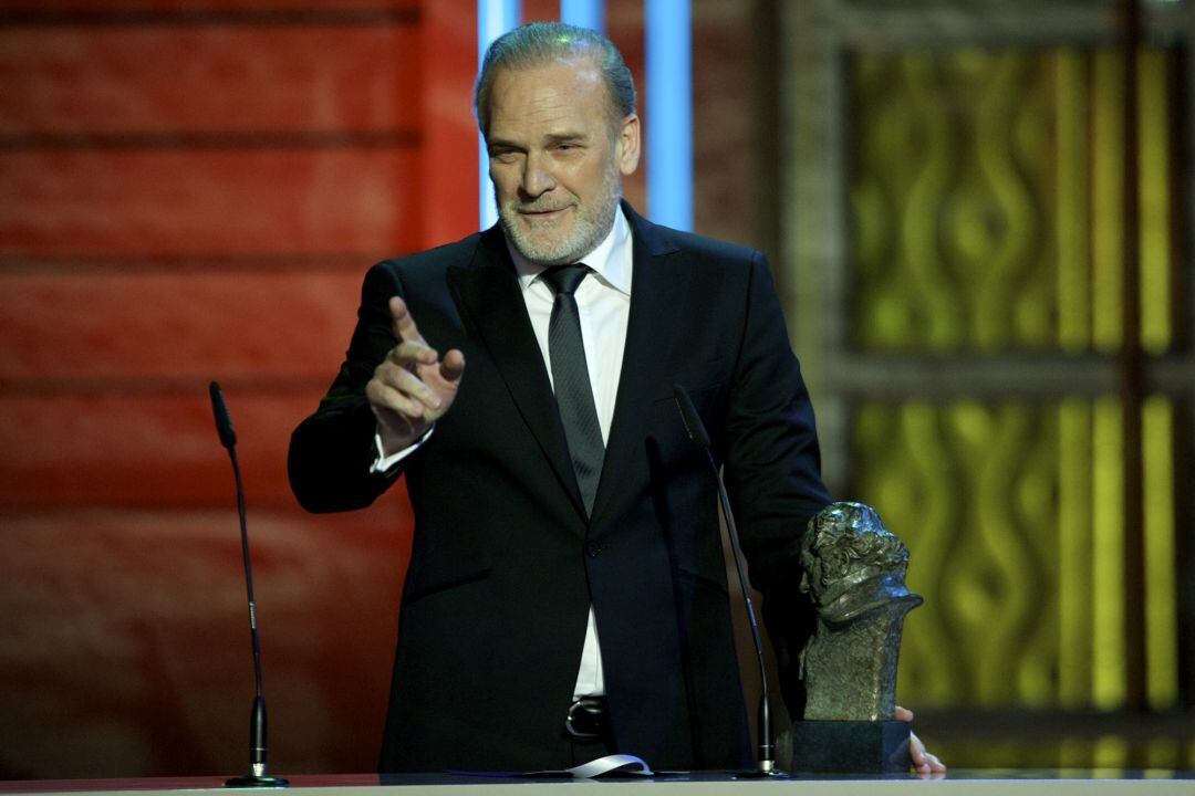 El actor Lluis Homar ha recibido multitud de premios en su carrera, entre ellos el prestigioso Premio Goya