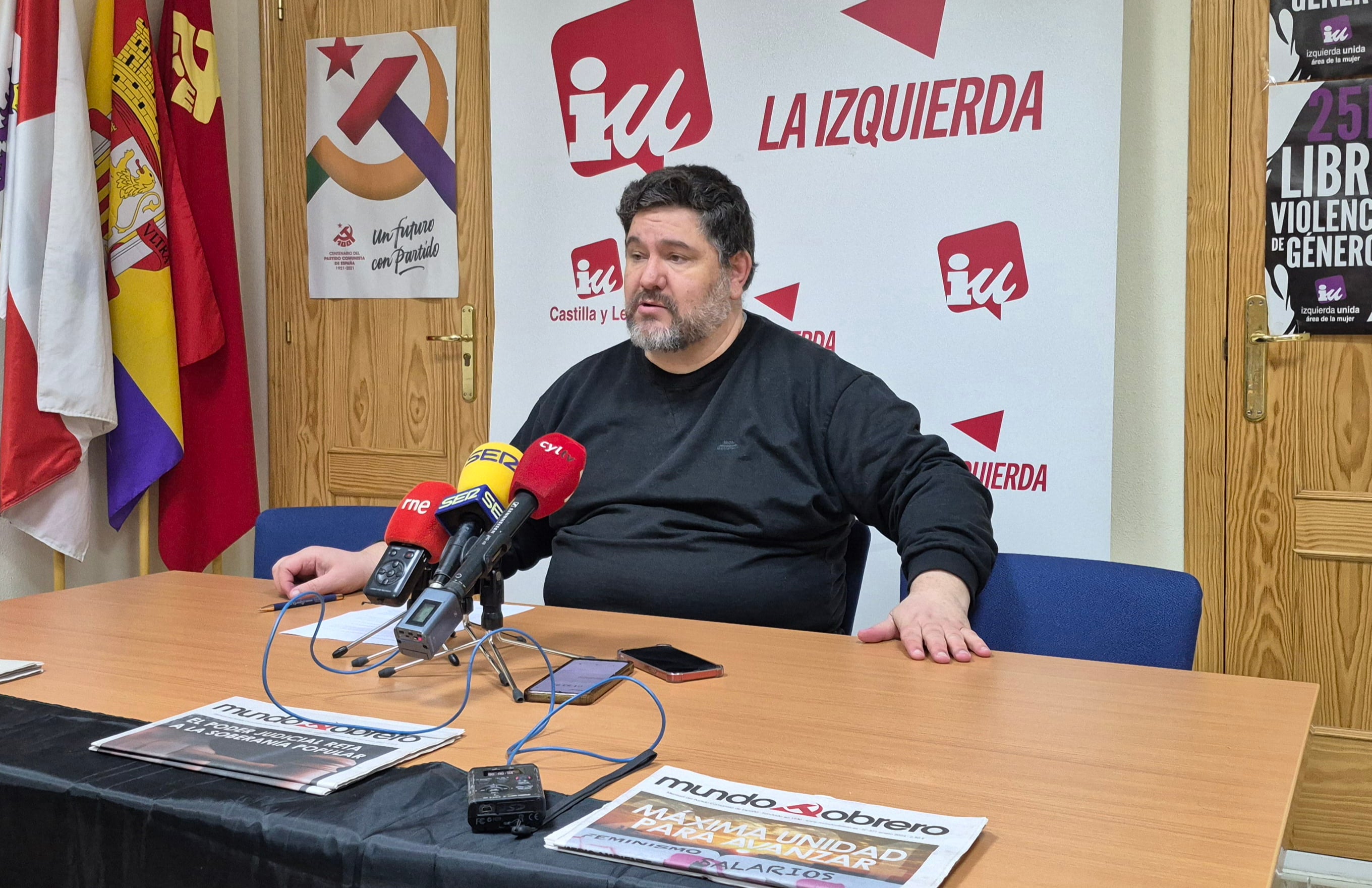 Eduardo Hermida, diputado provincial por Izquierda Unida en Palencia