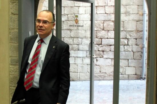 Jaume Torramadé arriba a la Diputació per declarar davant la comissió que investiga el cas de Minerva Amador