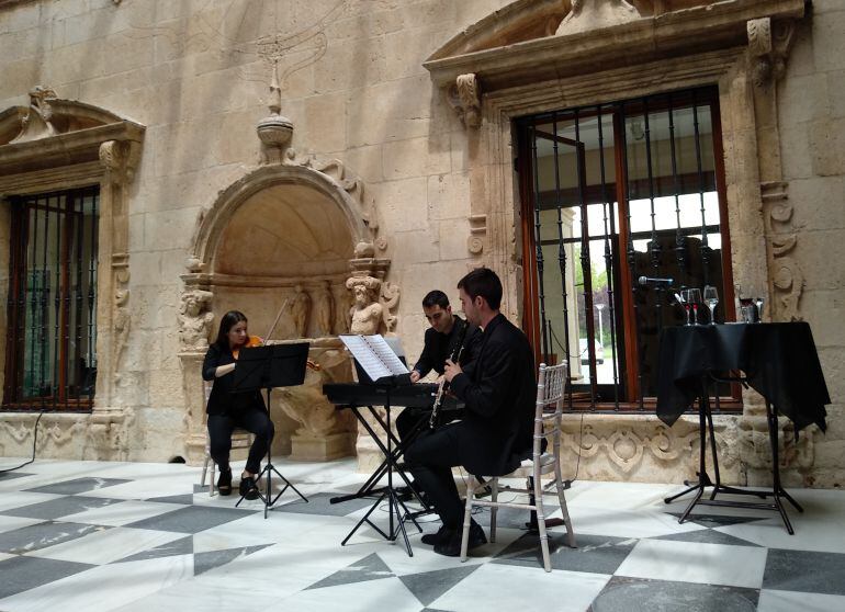 Imagen del evento &#039;Vinos sonoros&#039;, celebrado el pasado junio en el Palacio de Saldañuela