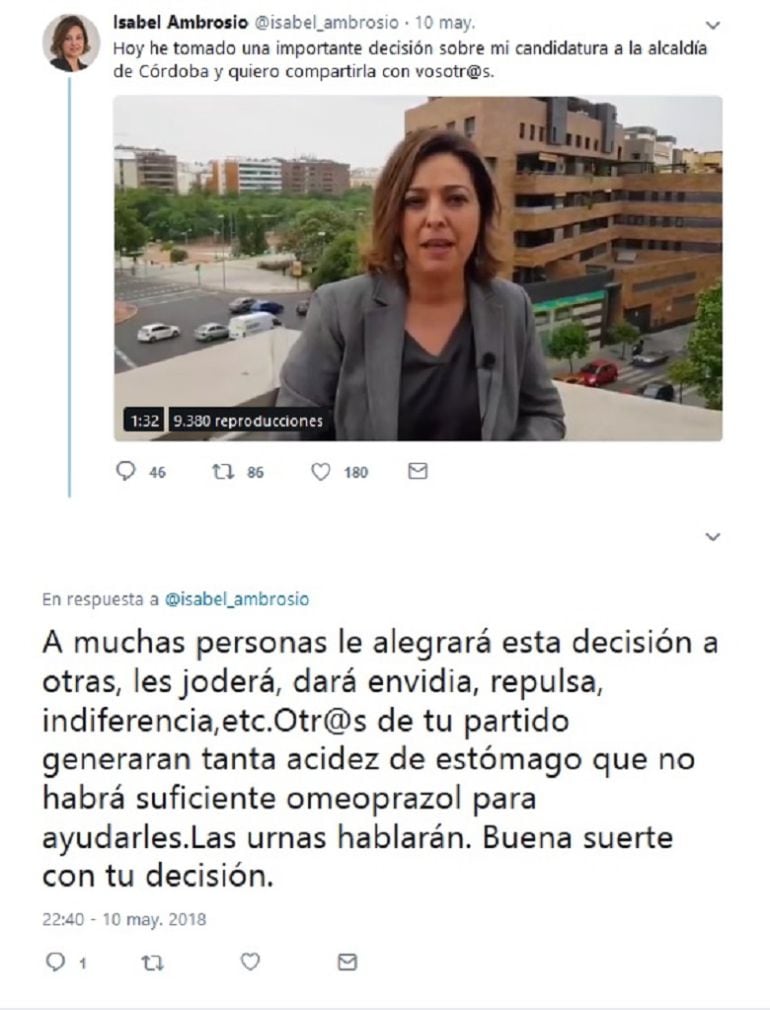 La alcaldesa anunció su intención de volver a ser candidata a través de un vídeo en Twitter