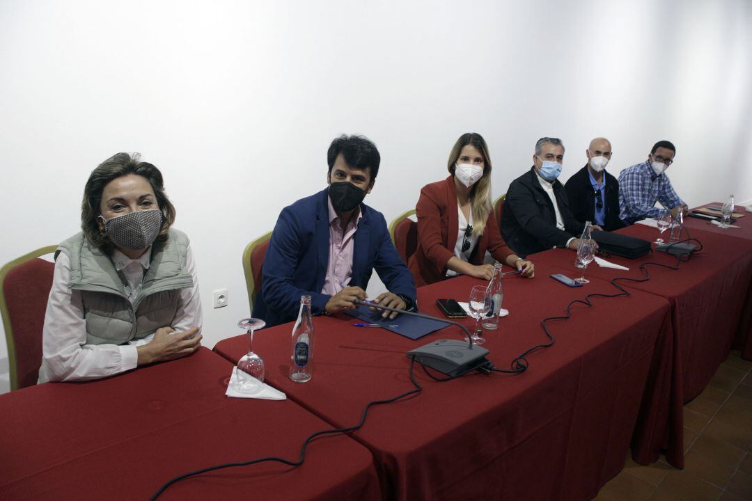 Concejales del PSOE en el Ayuntamiento de Teguise.