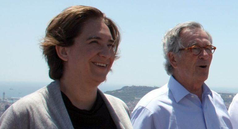 Ada Colau i Xavier Trias en una imatge d&#039;arxiu
