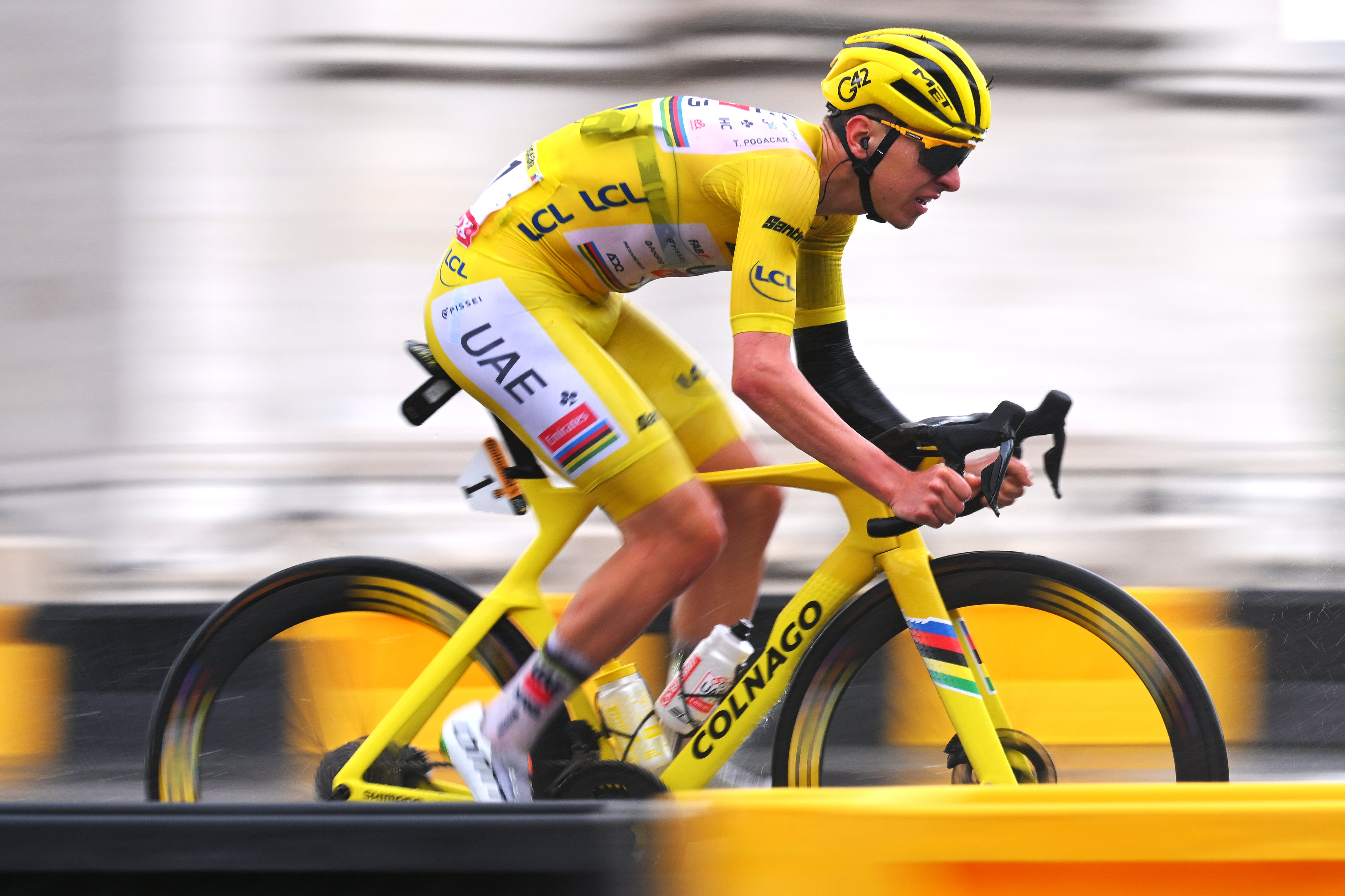 Tadej Pogacar, reciente campeón del Tour de Francia