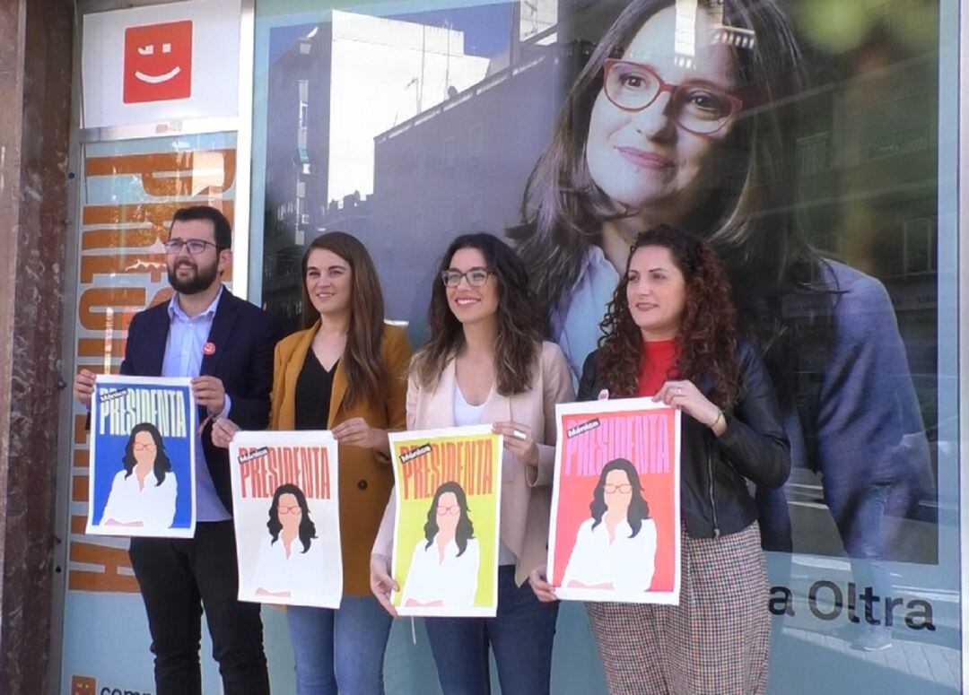 Representantes de Compromis a les Corts y Congreso en Elche