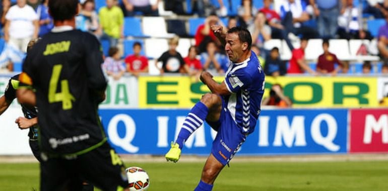 Migue podría llegar para el choque del domingo ante el Llagostera