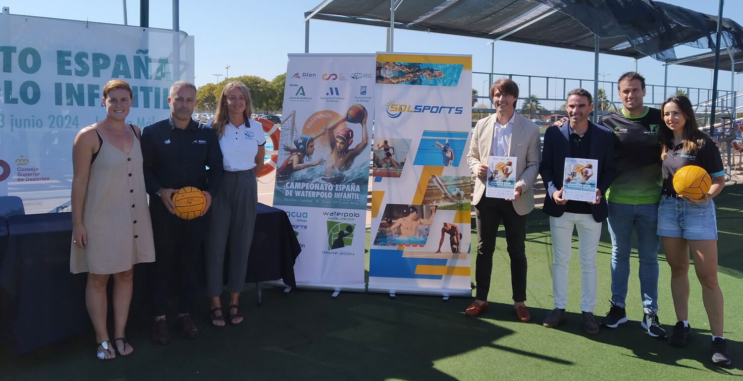 El Campeonato de España de waterpolo en categoría infantil en Málaga