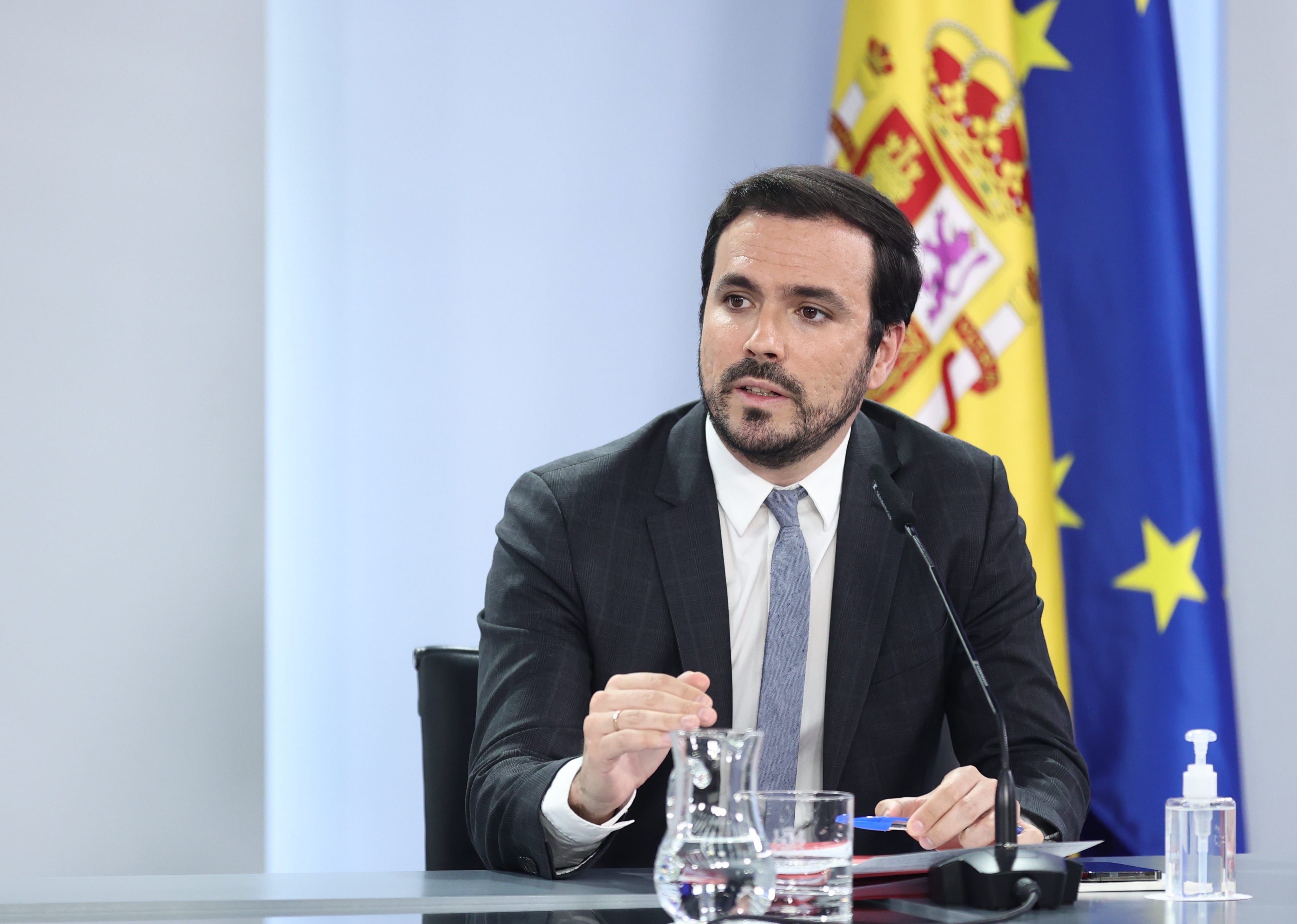 Alberto Garzón, ministro de Consumo y coordinador federal de Izquierda Unida.