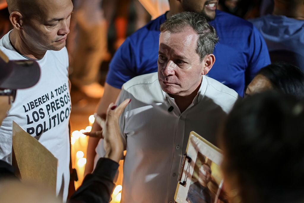 El líder opositor venezolano, Juan Pablo Guanipa.