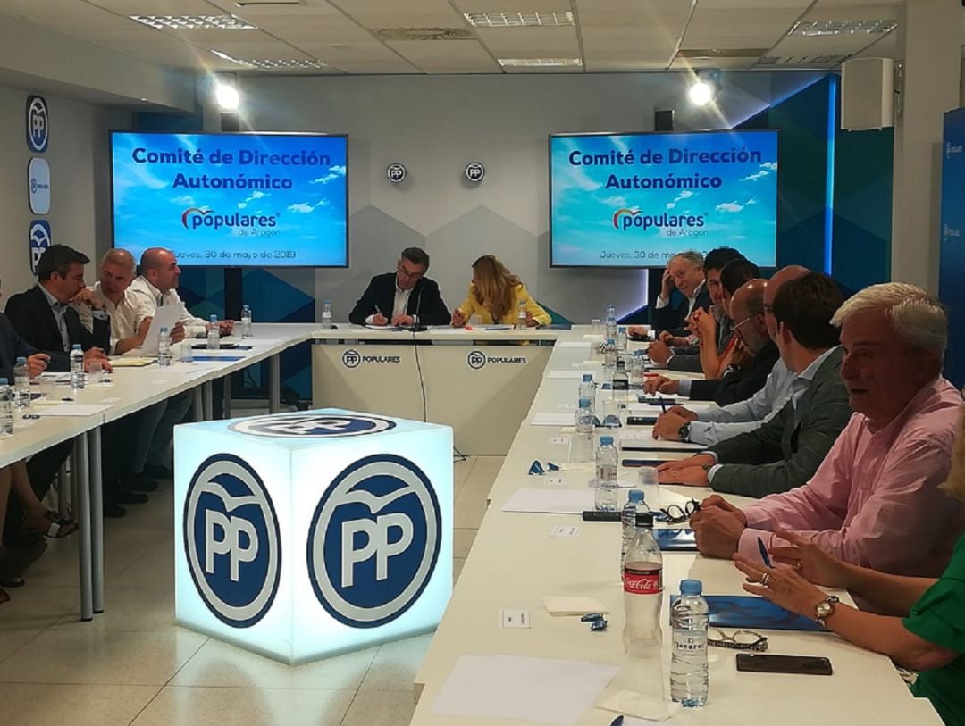 Reunión del Congreso de Dirección del PP Aragón 