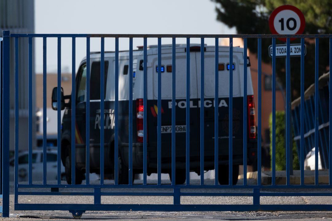 Imatge d&#039;arxiu d&#039;un furgó policial de la Policia Nacional