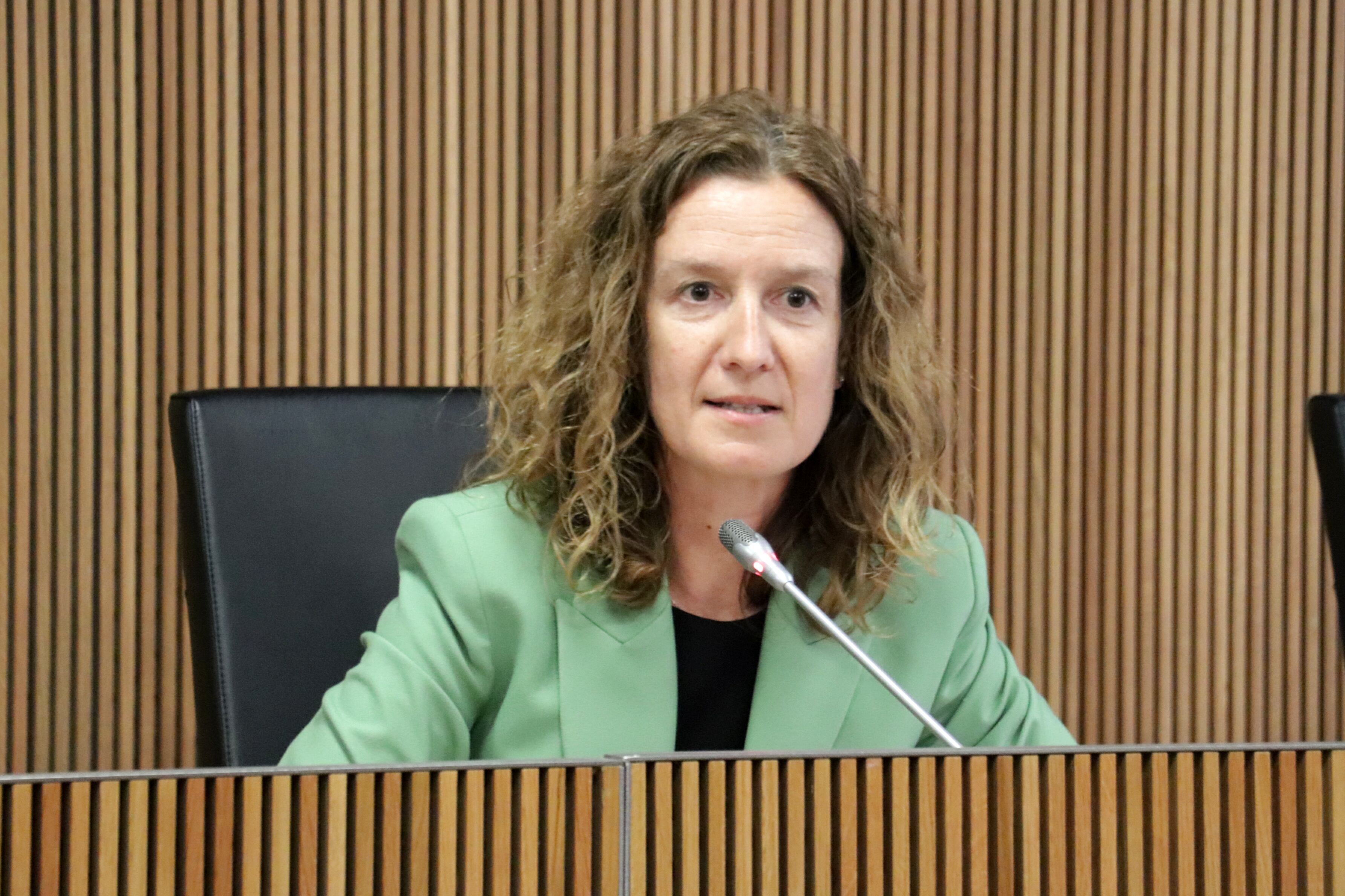 La ministra de Medi Ambient, Sílvia Calvó