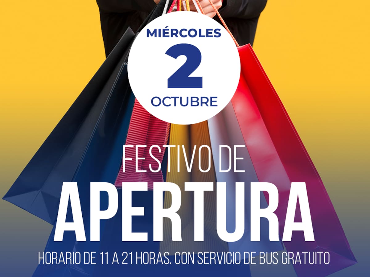 Centro Comercial Camaretas abre en San Saturio, 2 de octubre, con servicio de bus gratuito