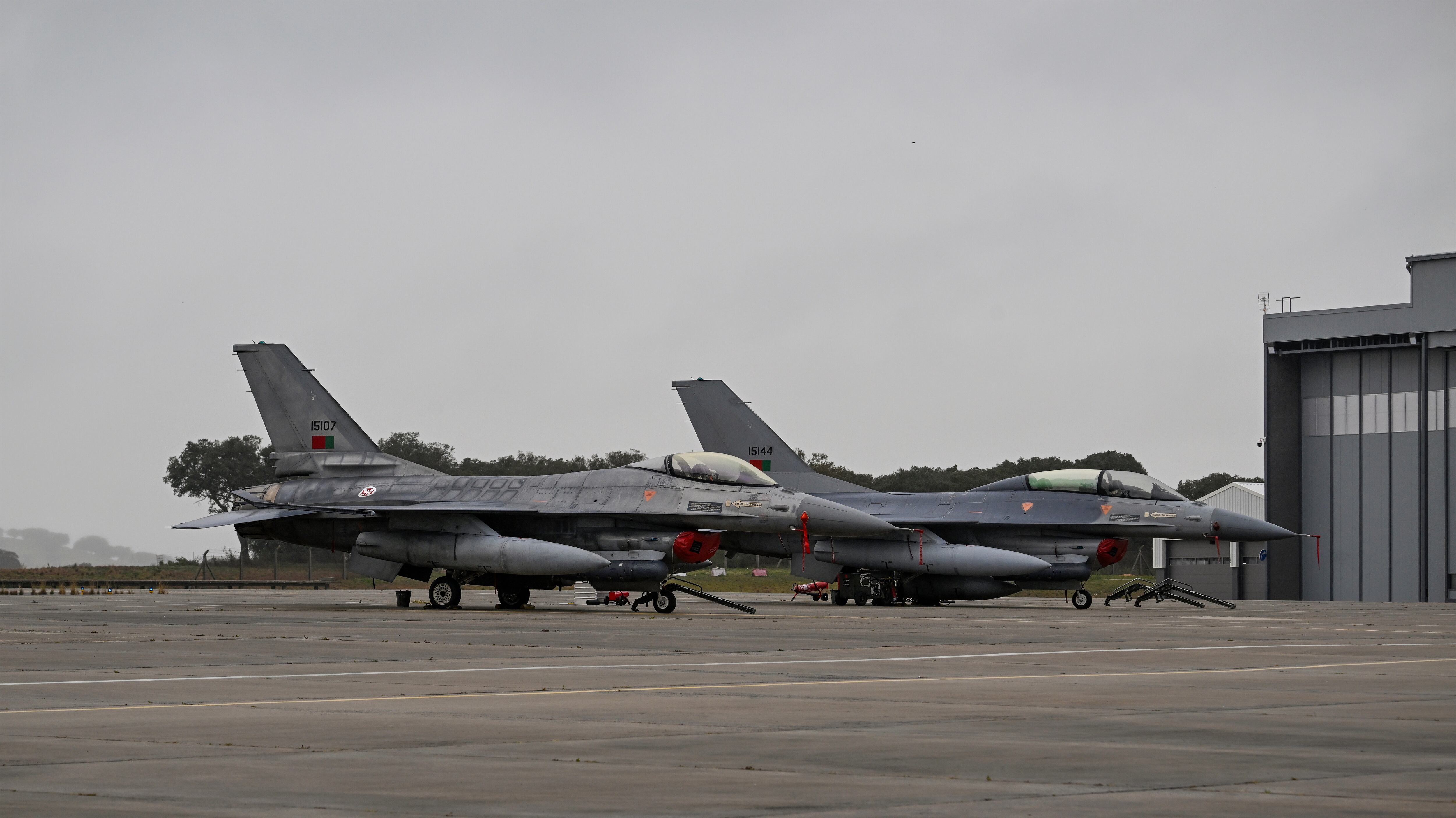 Aviones de la Fuerza Aérea Portuguesa.