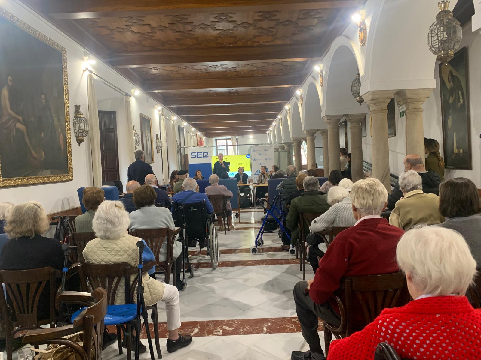 Salón desde el que hemos realizado este jueves el especial Hoy por Hoy dedicado a la orden Hospitalaria de San Juan de Dios