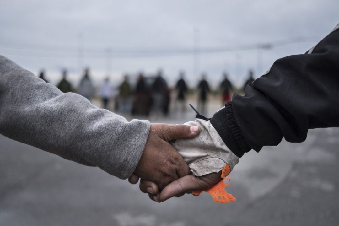 Imagen de archivo de menores inmigrantes no acompañados en Ceuta.