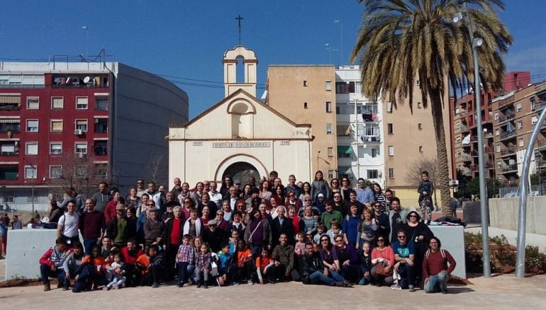 Fiesta para celebrar la apertura del esperado parque de Orriols