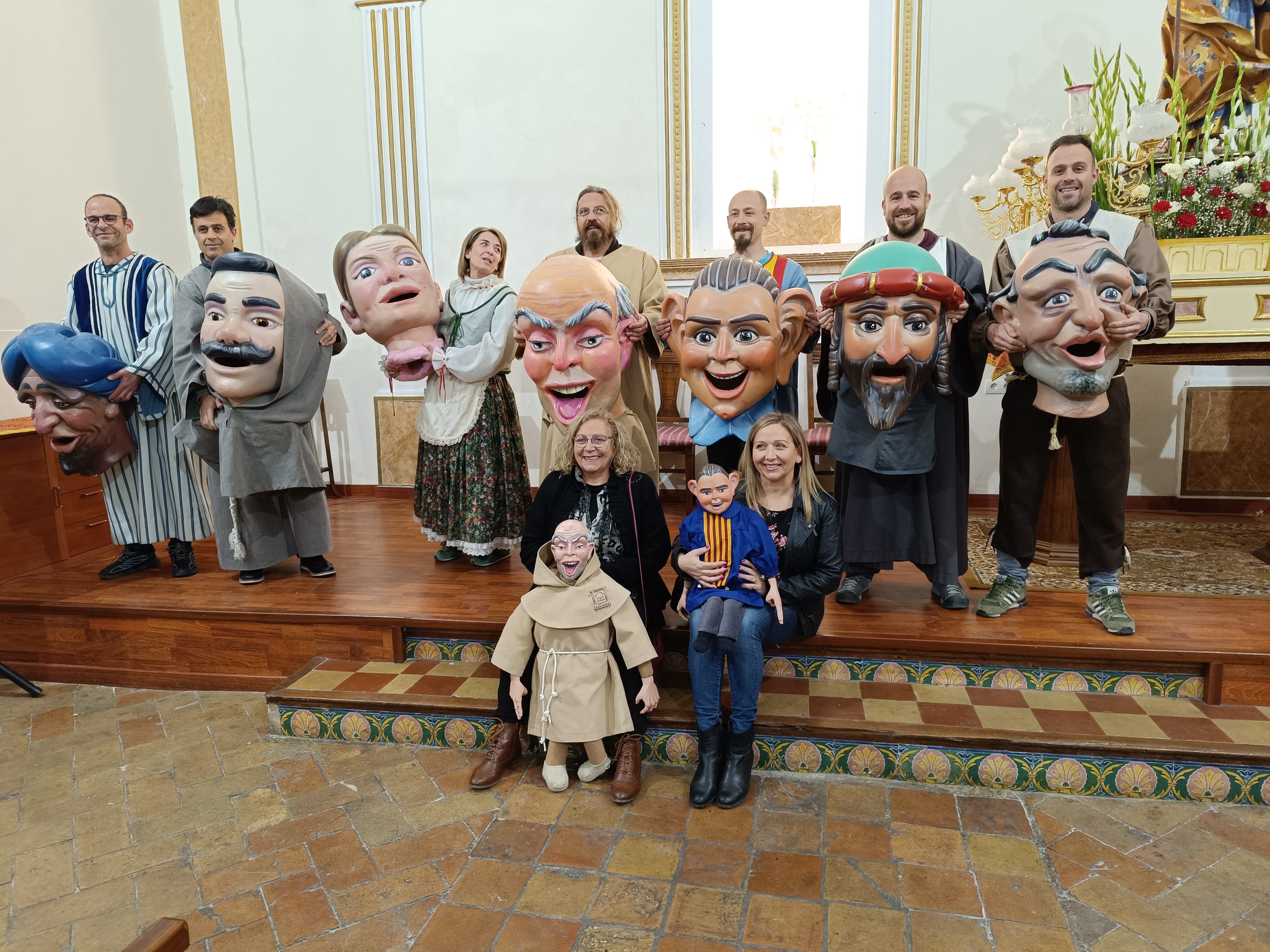 La familia Marco en las fiestas de san José