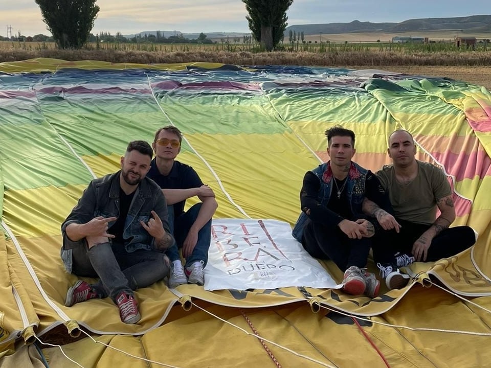 Ribera del Duero apoyó este concierto en globo aerostático