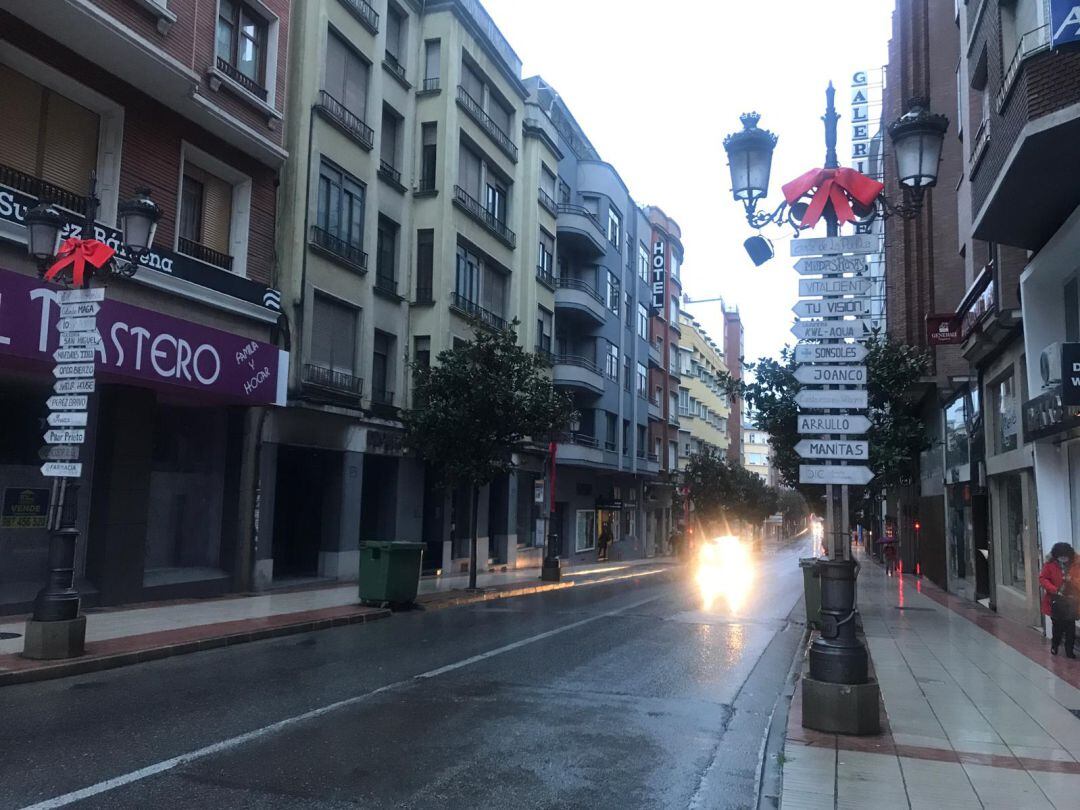 La avenida, de madrugada