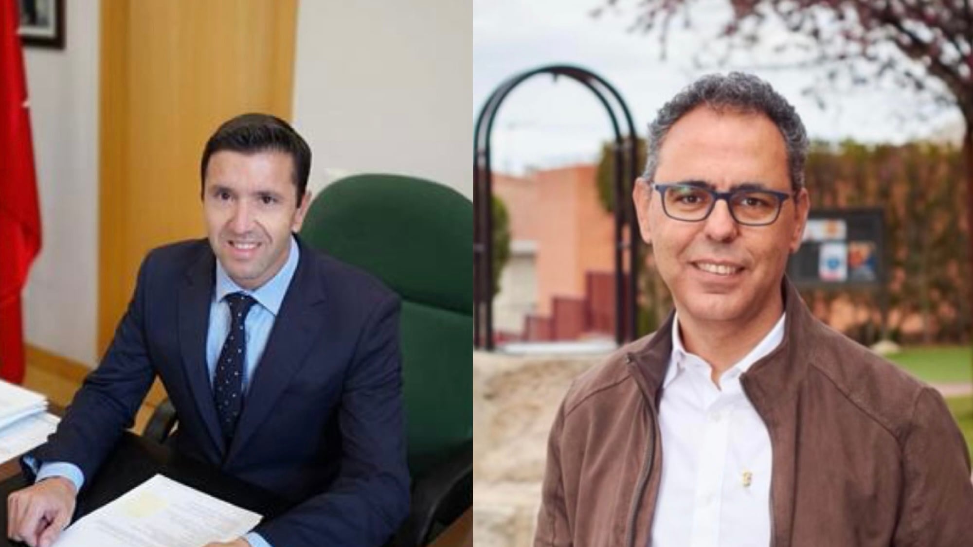 Santiago Villena y Enrique Plato