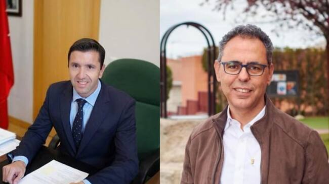 Santiago Villena y Enrique Plato