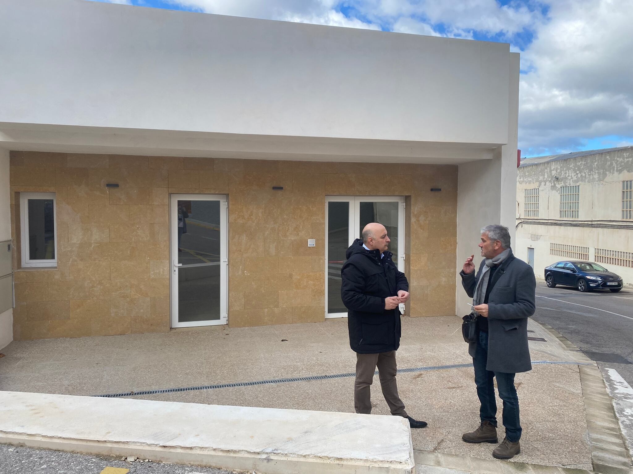 Pau Muñoz i Ramón Orozco al Centre de Dia