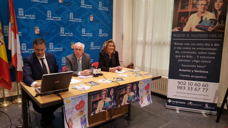 Presentación de la Campaña de Acogimiento Familiar promovido por la Junta de Castilla y León y Cruz Roja