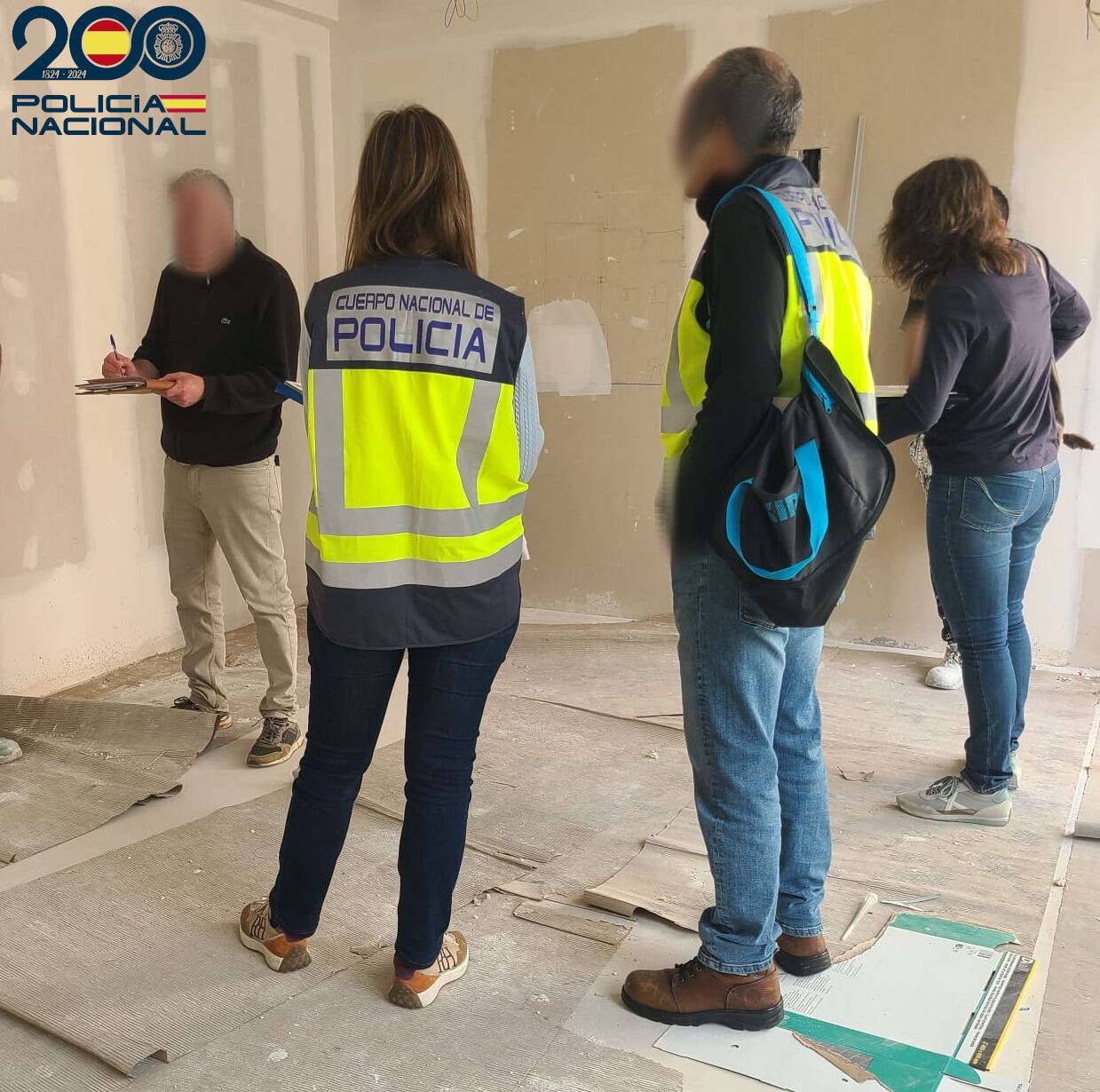 Imagen de una de las inspecciones