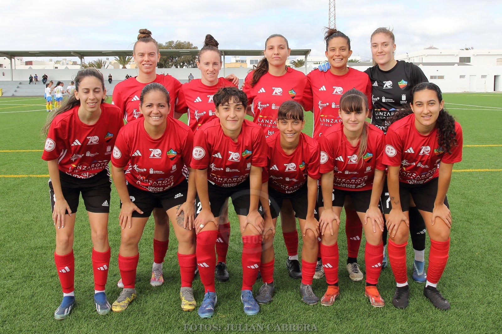 Jugadoras del Marítima Femenino.