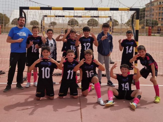 Equlpo alevin, 2º clasificado de su grupo