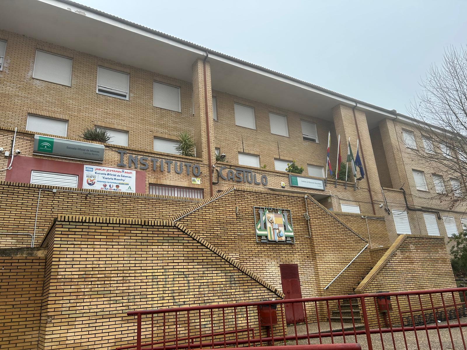 Fachada del IES Cástulo de Linares