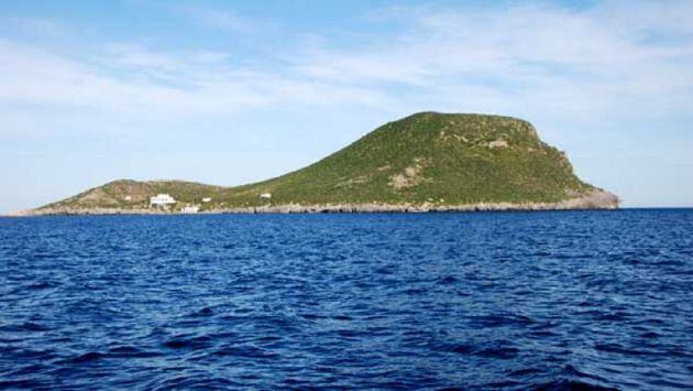 Isla Grosa, en el Mar Menor