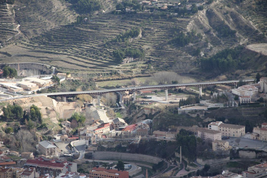 Imagen de archivo del viaducto Francisco Aura de 2014