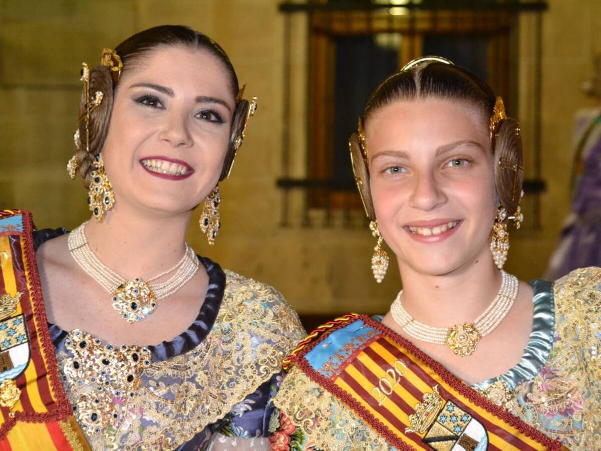 Safir Malonda y Martina Gimeno, Falleras Mayores de Dénia 2019-2020