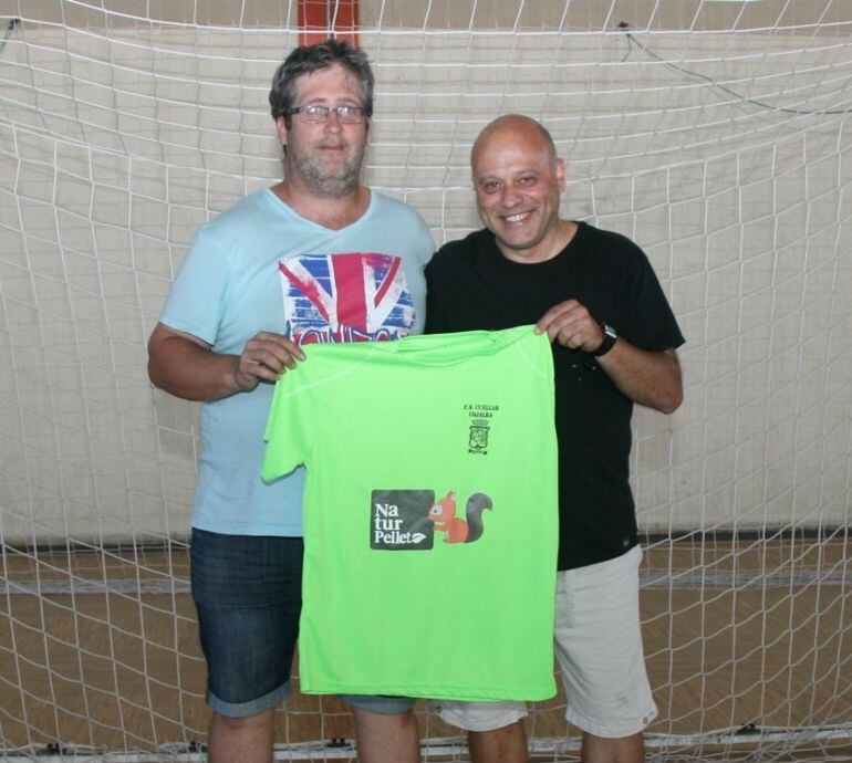 Alberto Grande, en su presentación como técnico del Cuéllar