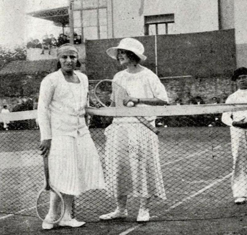 Imagen del libro &#039;Una historia visual del tenis en Euskadi&#039;