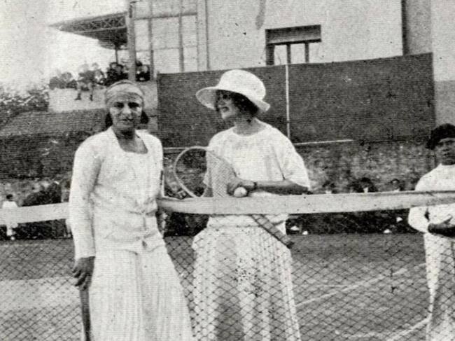 Imagen del libro 'Una historia visual del tenis en Euskadi'