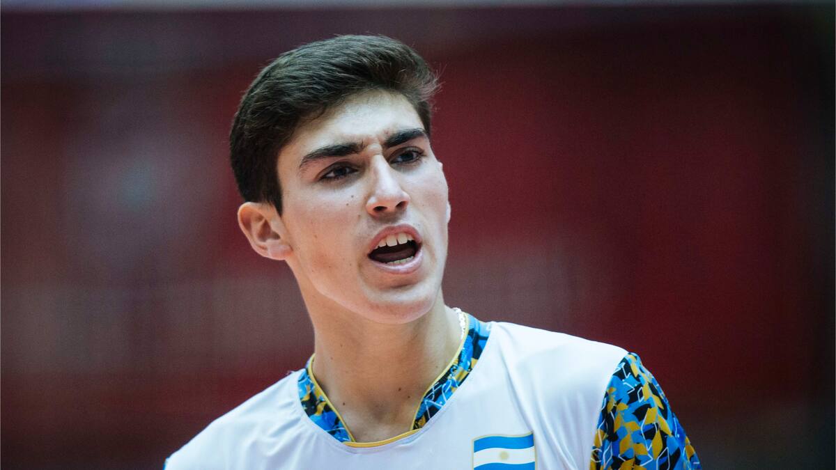 Lucas Conde, receptor argentino, nuevo fichaje del Guaguas