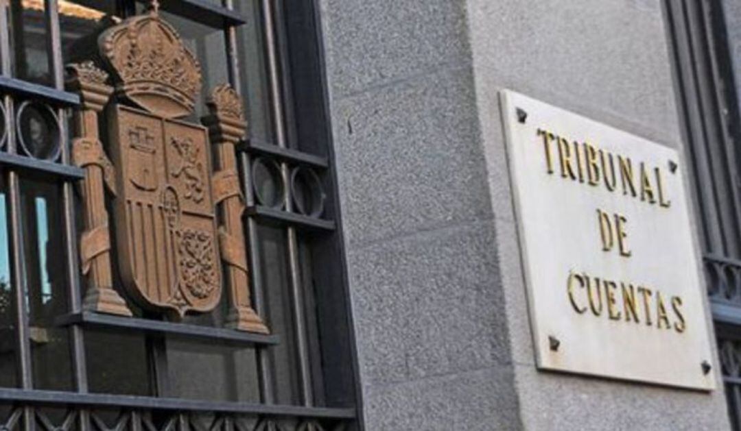 Fachada del Tribunal de Cuentas en Madrid.