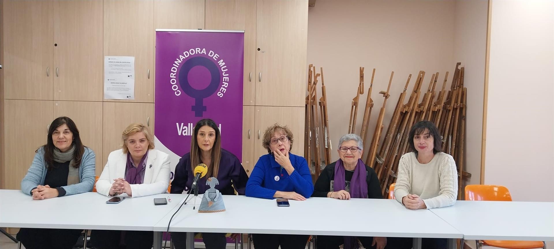 Coordinadora de Mujeres de Valladolid | Fuente: Europa Press