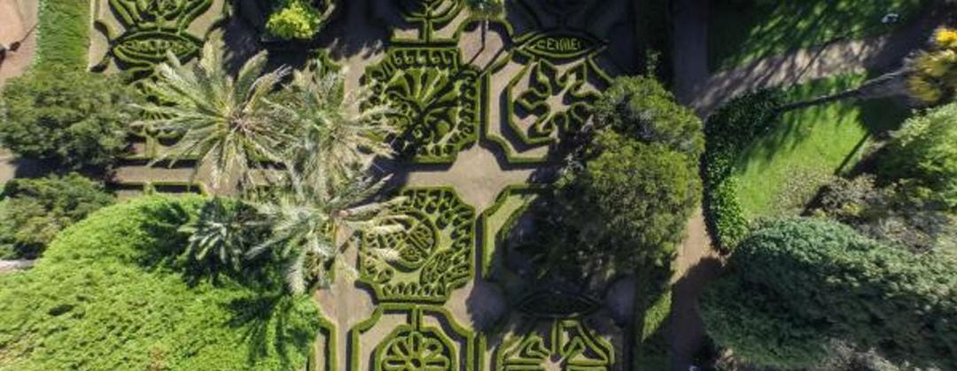 Pazo de Mariñán, vista aérea